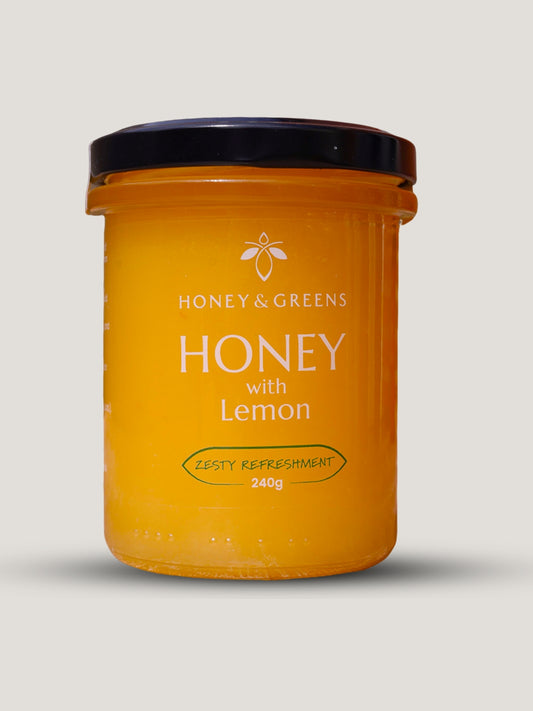 British Honey with Lemon 240g