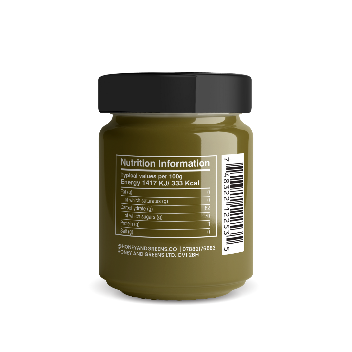 Organic Honey with Matcha 200g