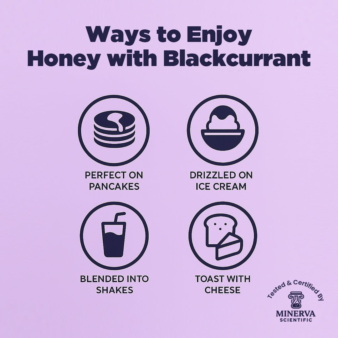 British Honey with Blackcurrant 240g