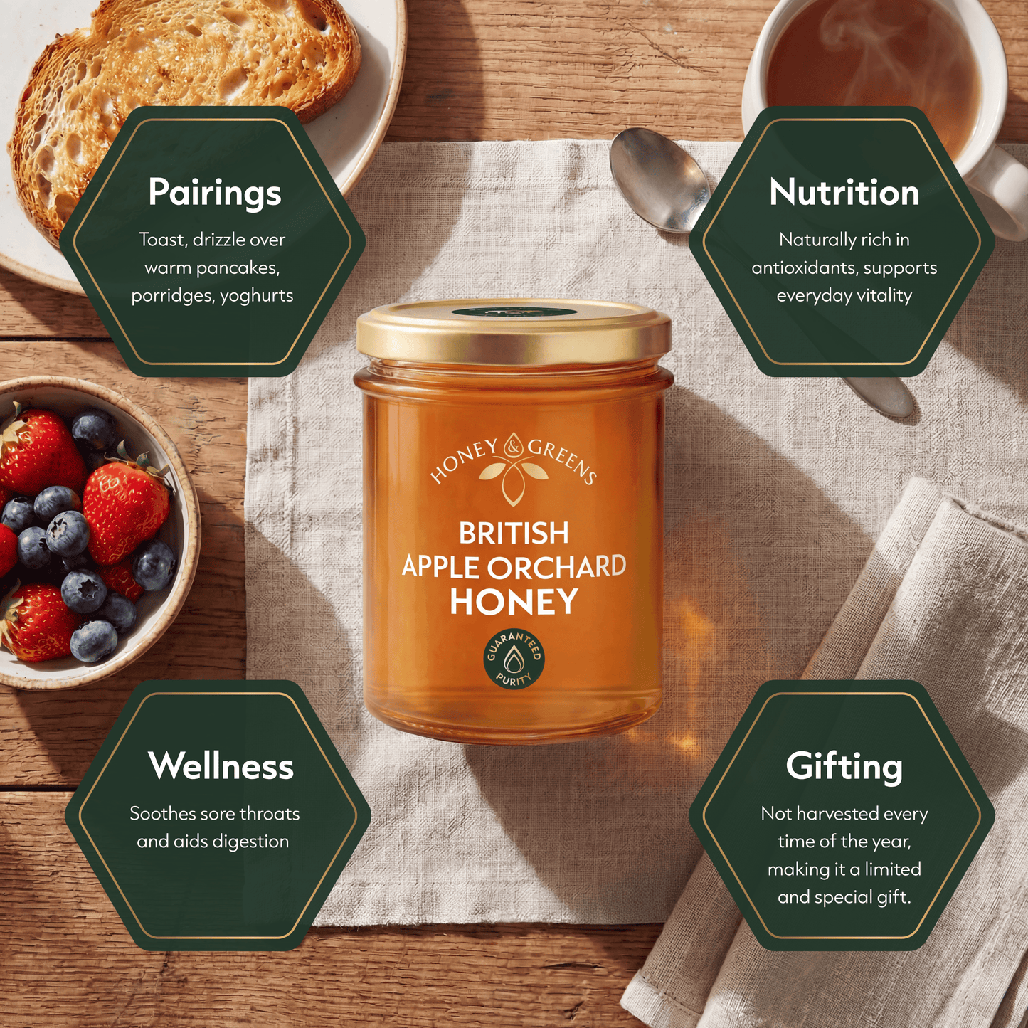 British Apple Orchard Honey 240g