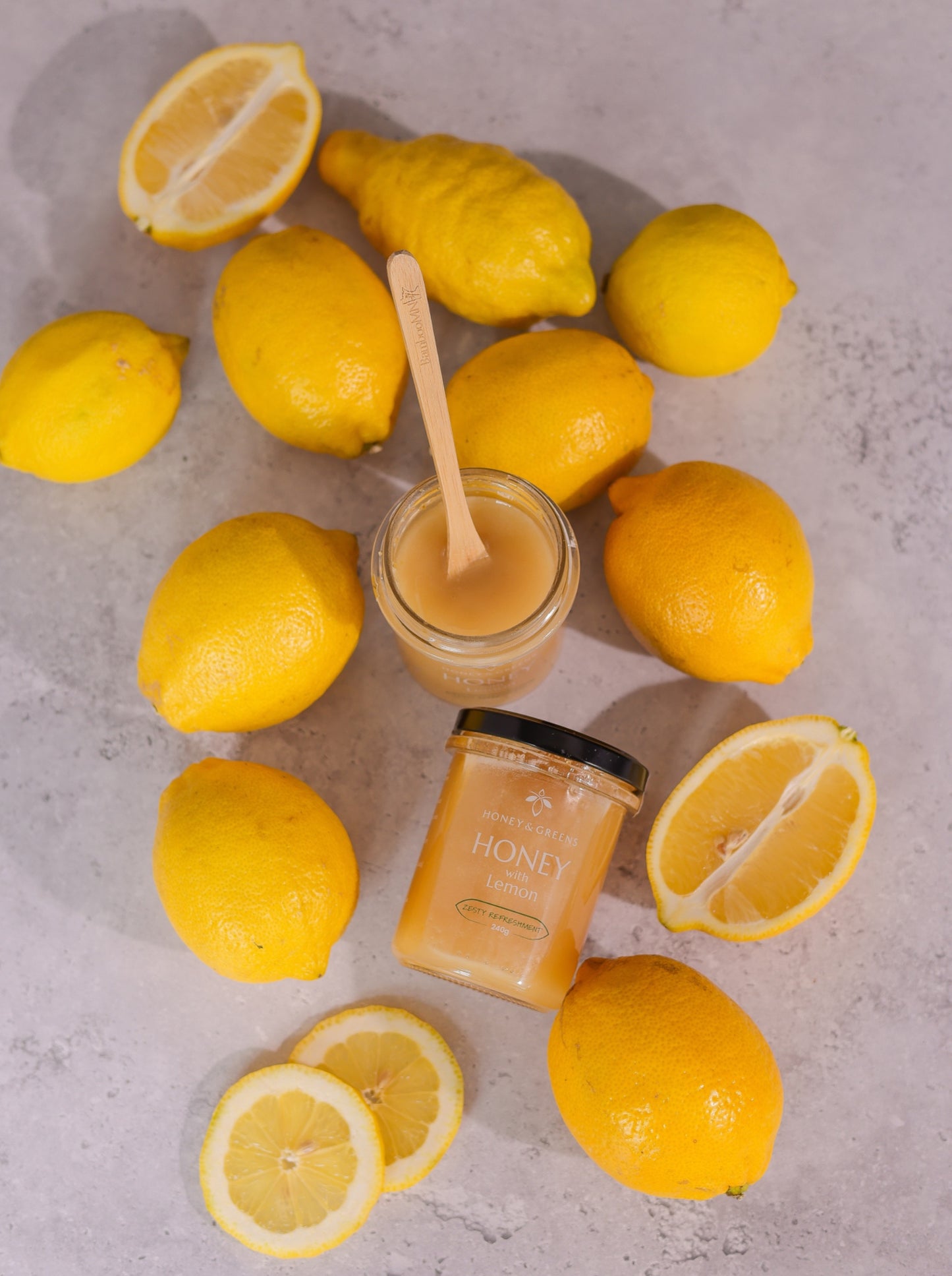 British Honey with Lemon 240g