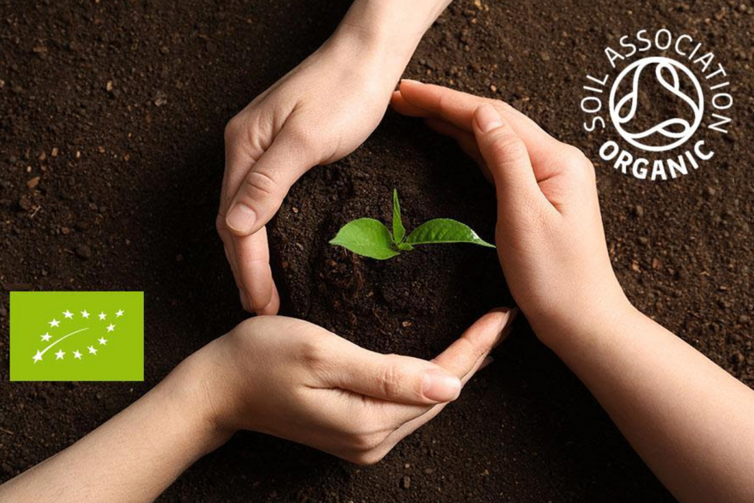 We've Been Certified Organic By Soil Association!