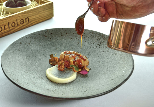 fine dining plate michelin star restaurant