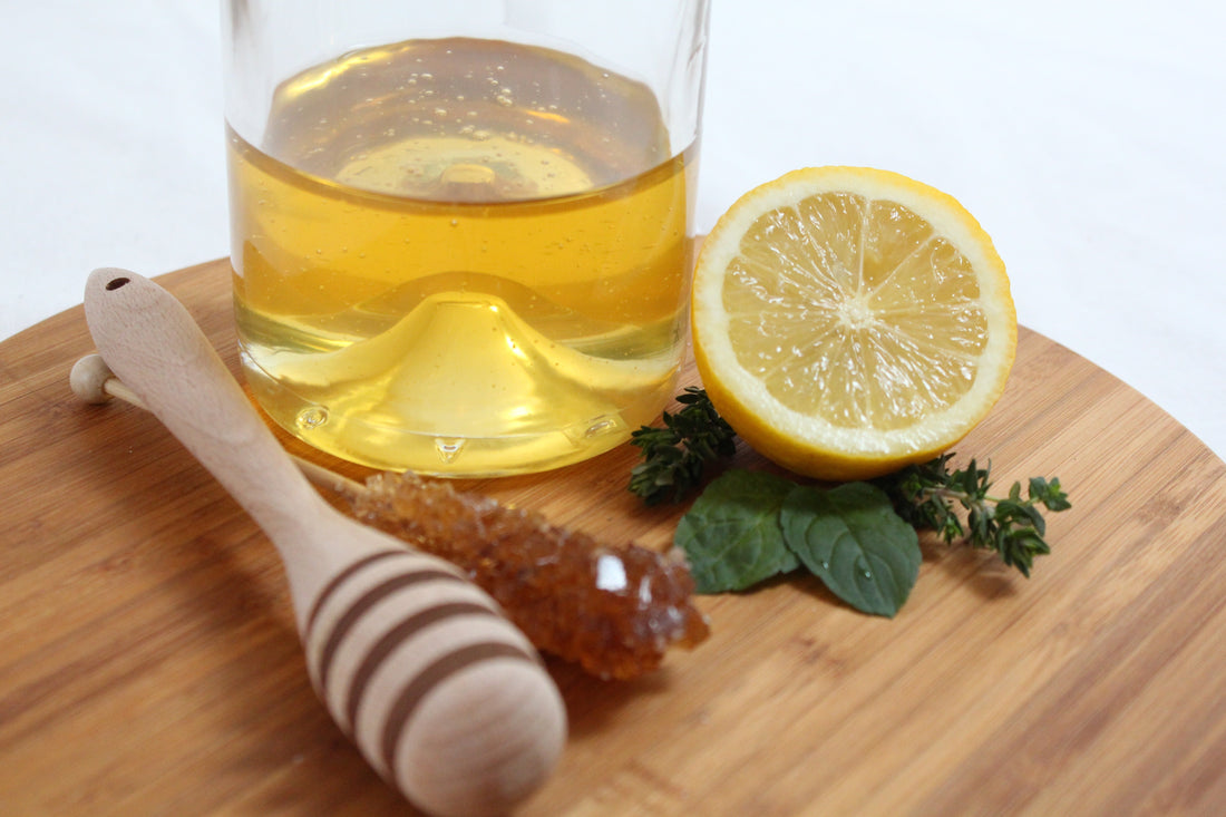 honey and lemon drink for cough