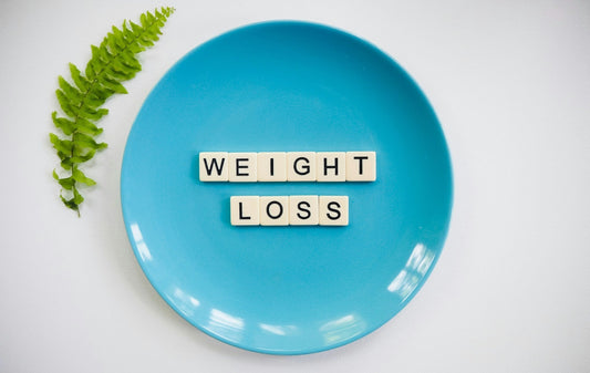 weight loss on a plate