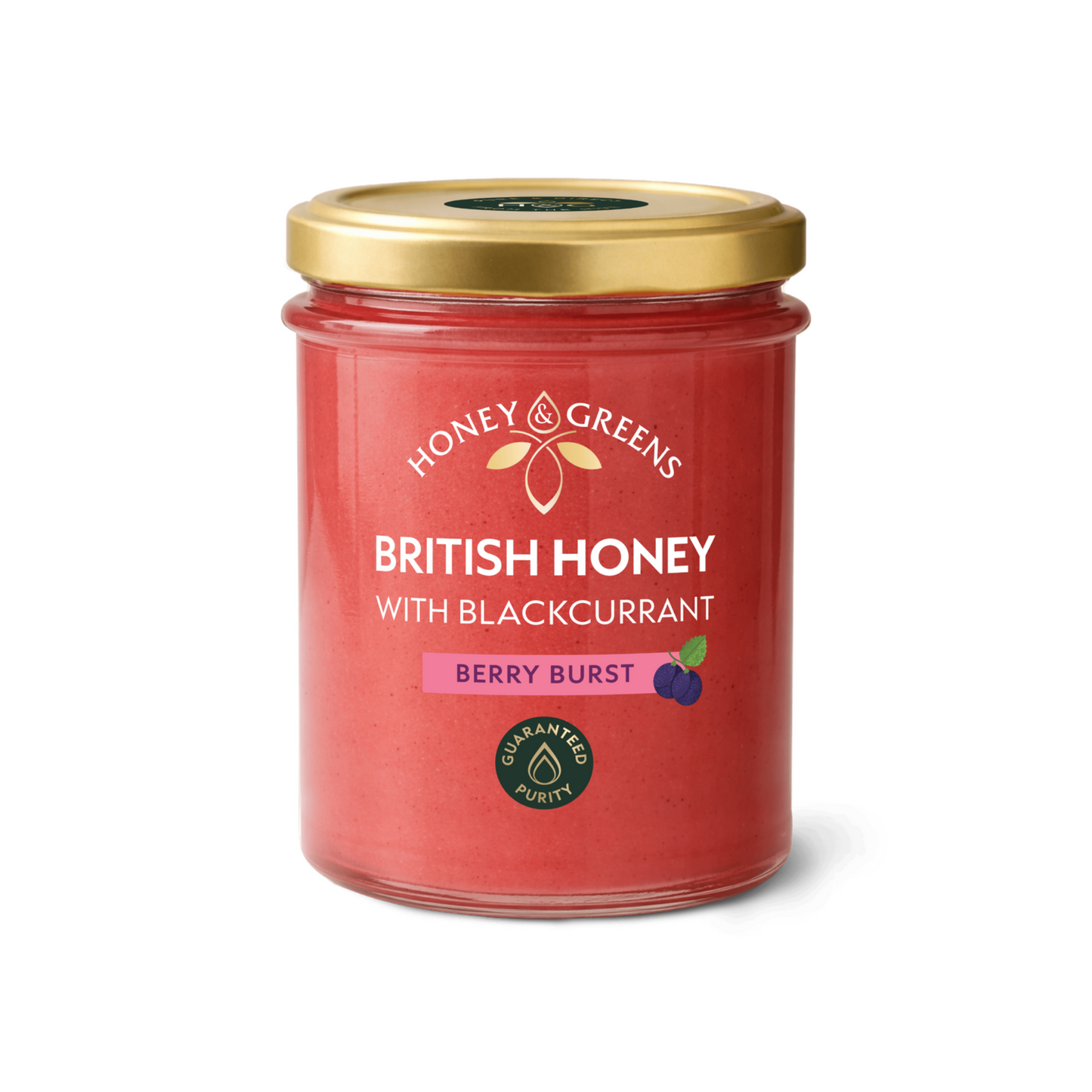 British Honey with Blackcurrant 240g