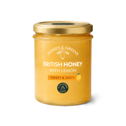 British Honey with Lemon 240g