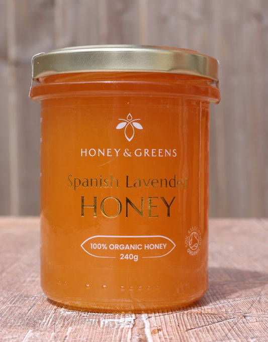 Organic Lavender Honey 240g