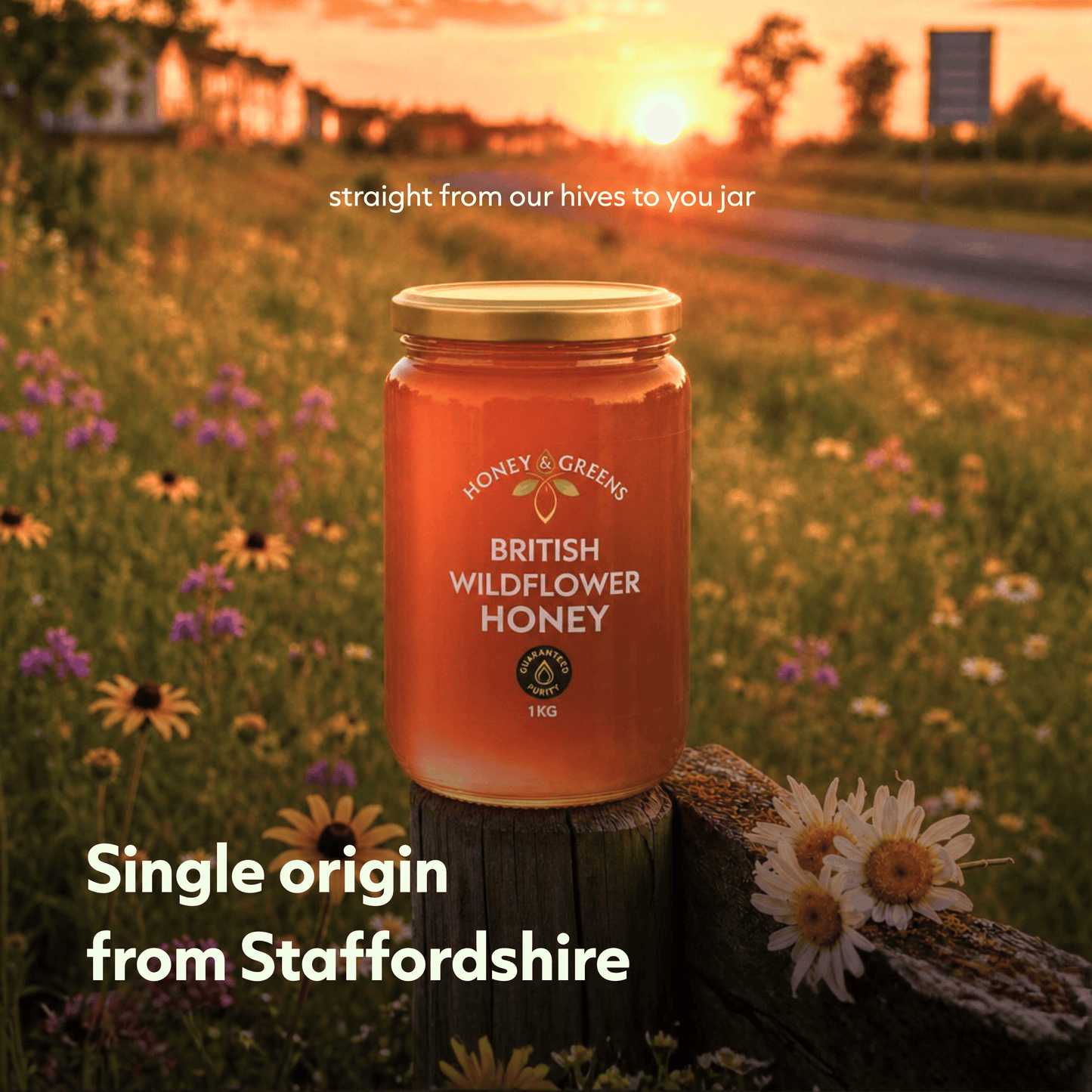British Wildflower Honey 1kg