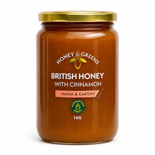 British Honey with Cinnamon 1kg