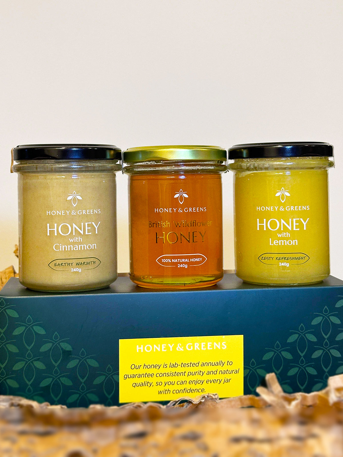 Feel Better Honey Gift Box, 3 x 240g