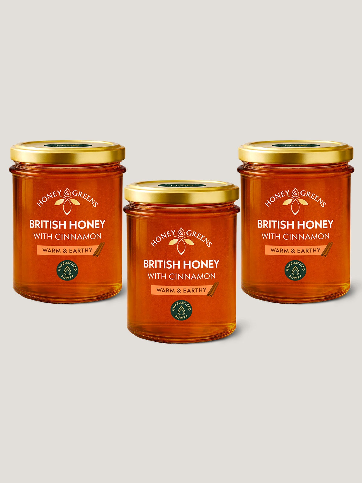 British Honey with Cinnamon (3 Pack)