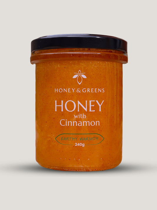 British Honey with Cinnamon 240g