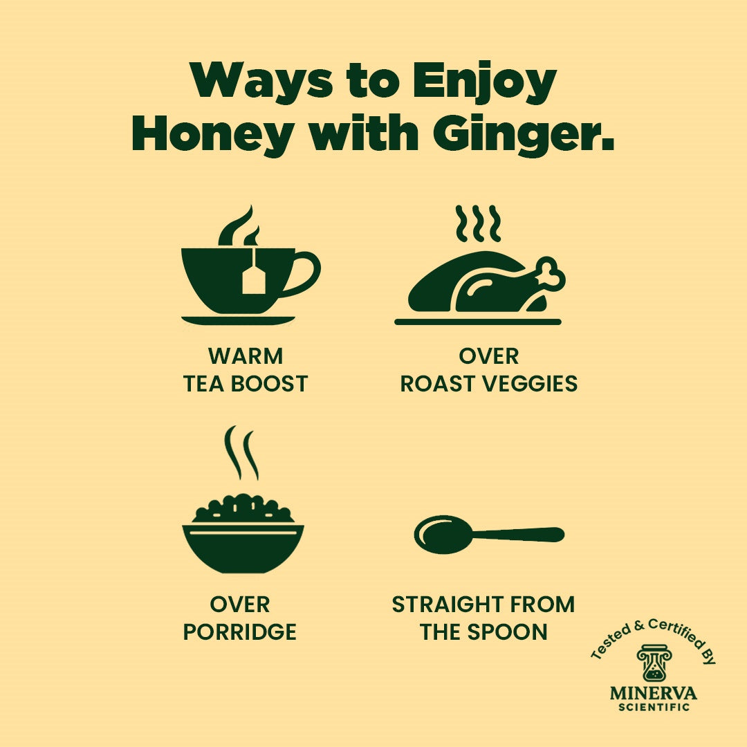British Honey with Ginger 240g
