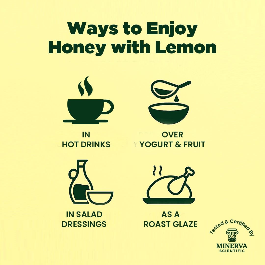 British Honey with Lemon 240g