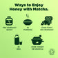 Organic Honey with Matcha 200g