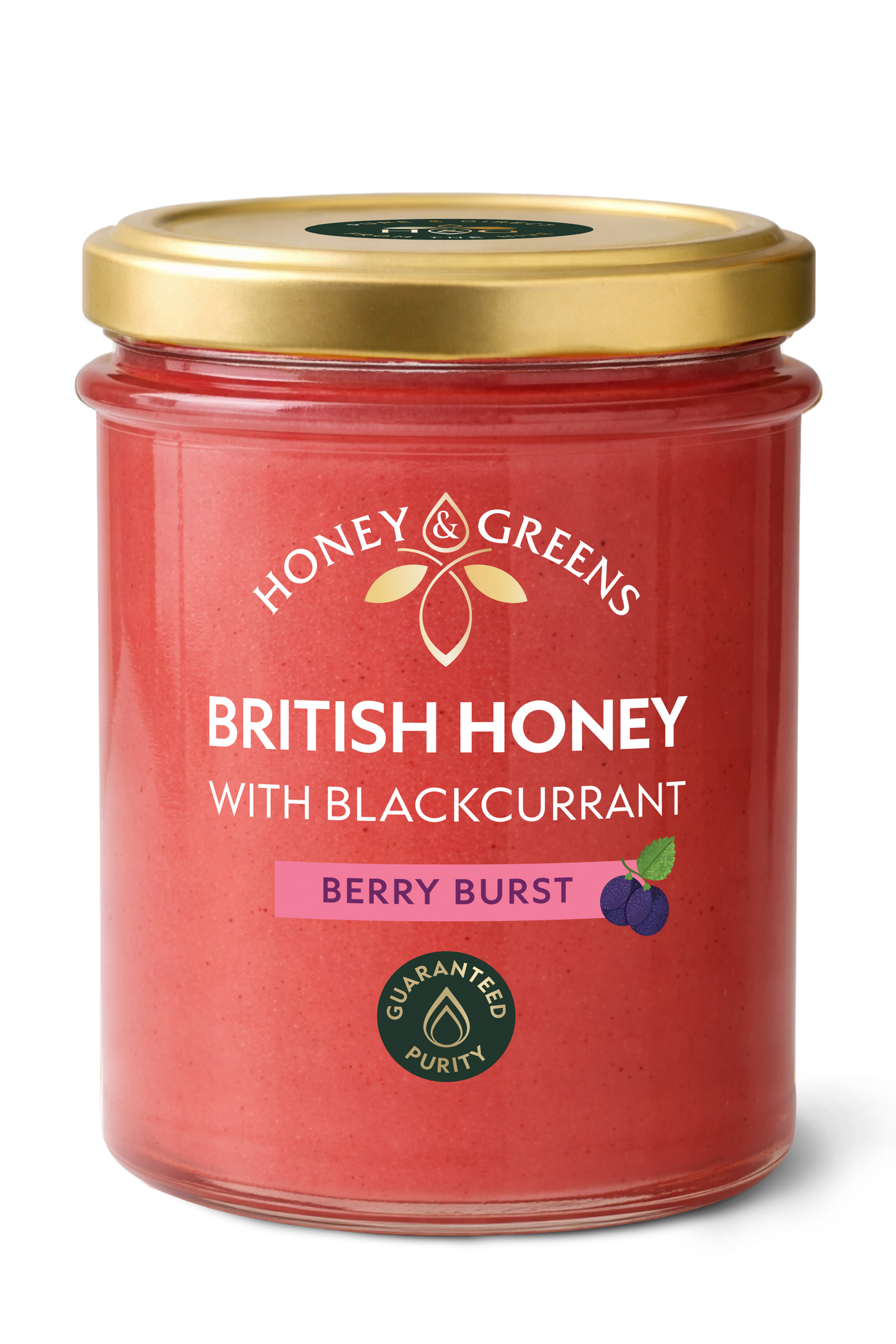 British Honey with Blackcurrant 240g