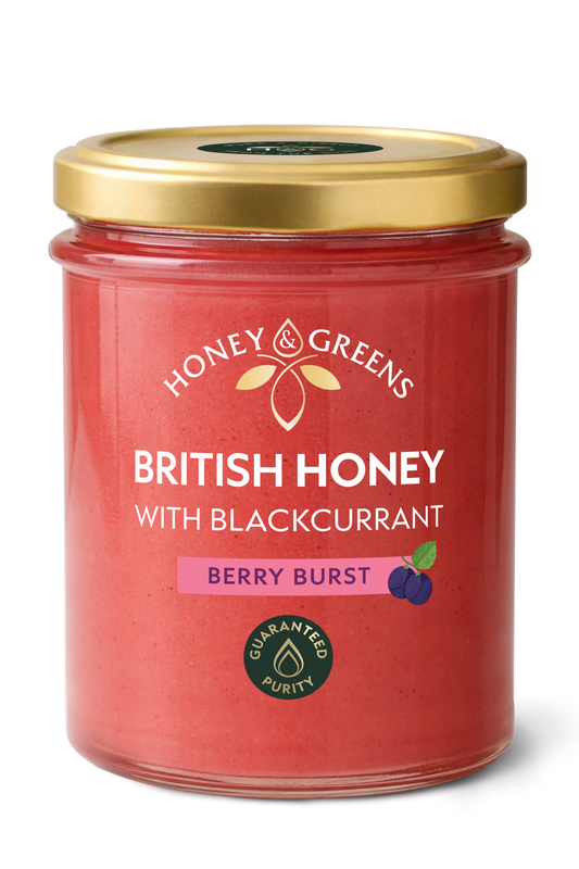 British Honey with Blackcurrant 240g