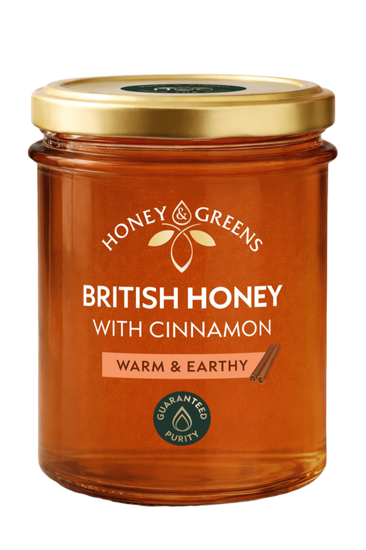 British Honey with Cinnamon 240g
