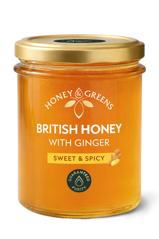 British Honey with Ginger 240g