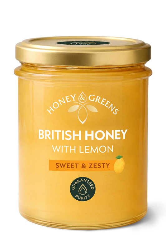 British Honey with Lemon 240g