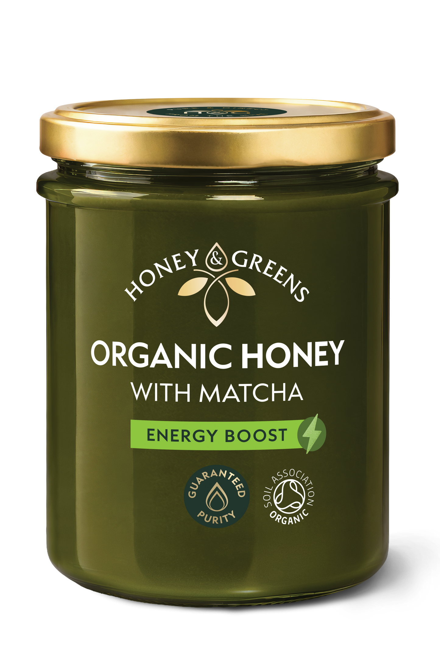 Organic Honey with Matcha 200g