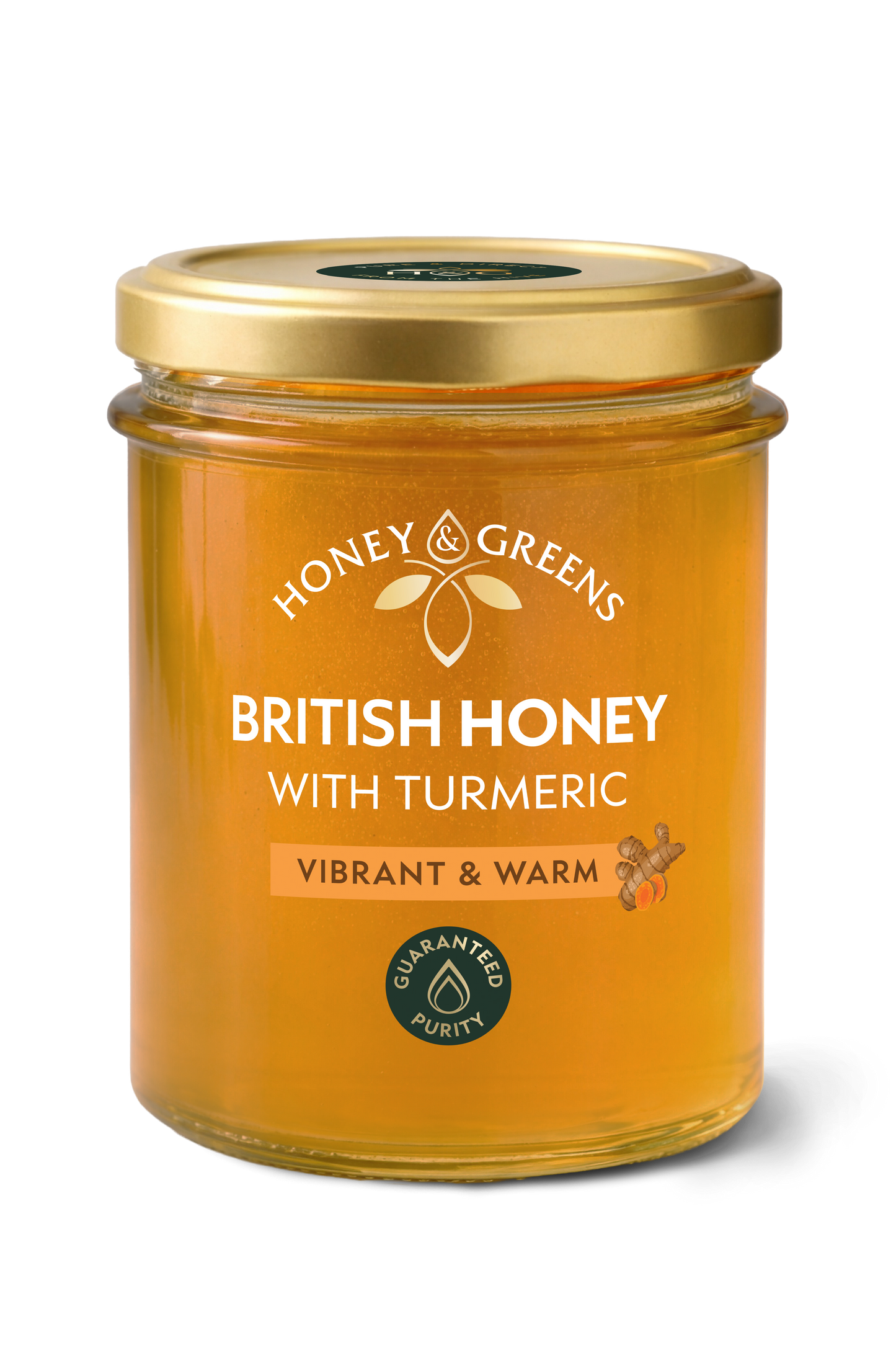 British Honey with Turmeric 240g