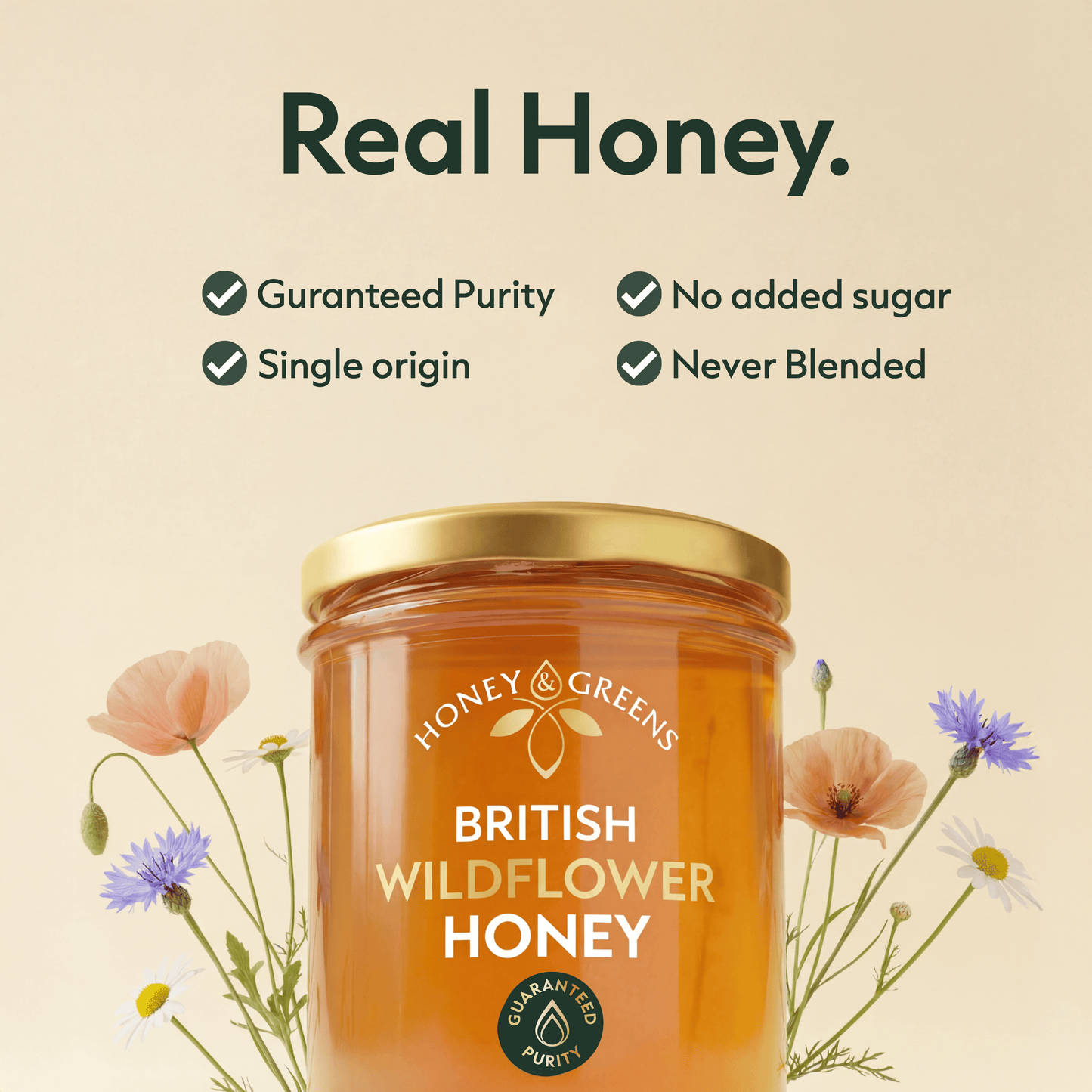 British Wildflower Honey 240g