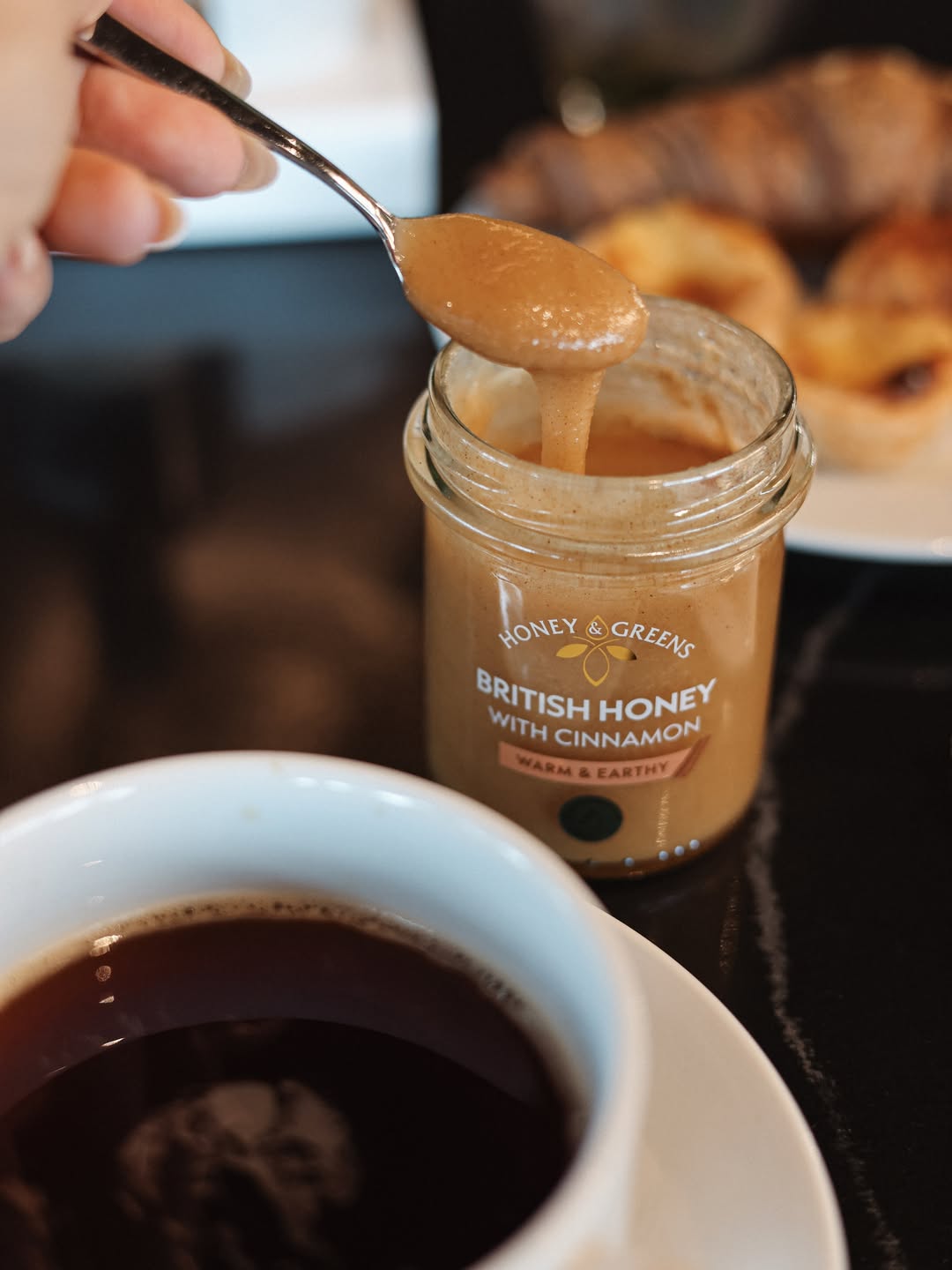 British Honey with Cinnamon 240g