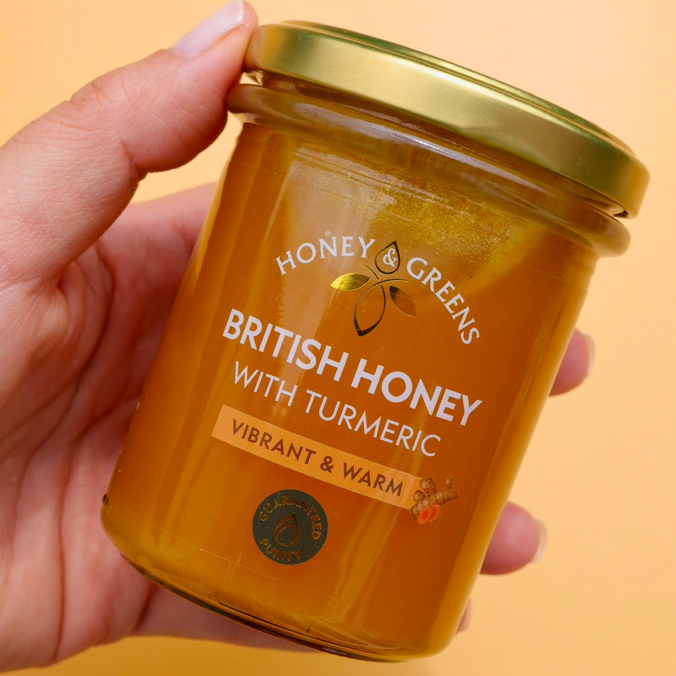 British Honey with Turmeric 240g