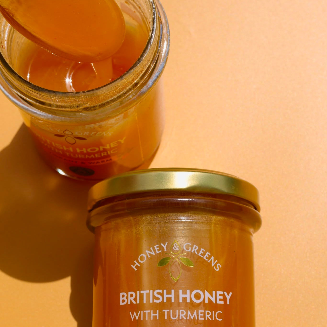 British Honey with Turmeric 240g
