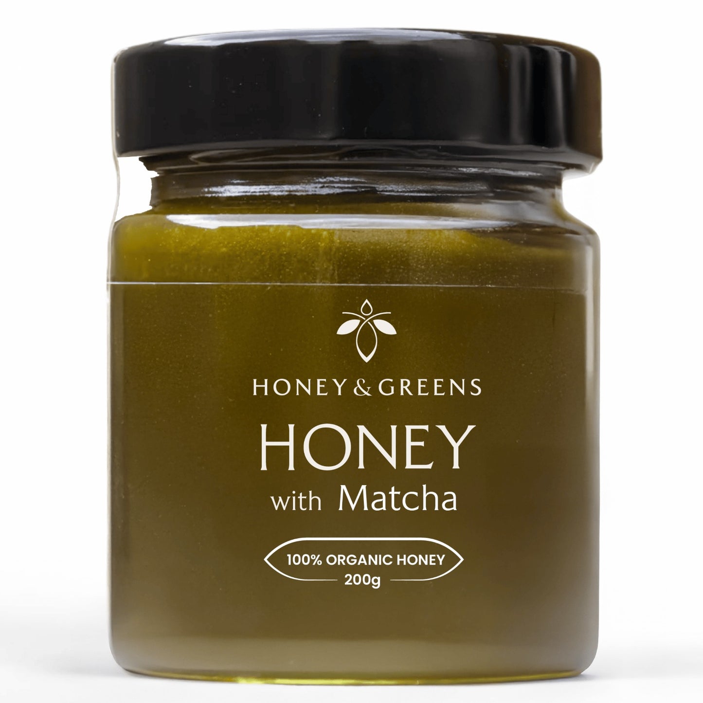 Organic Honey with Matcha 200g