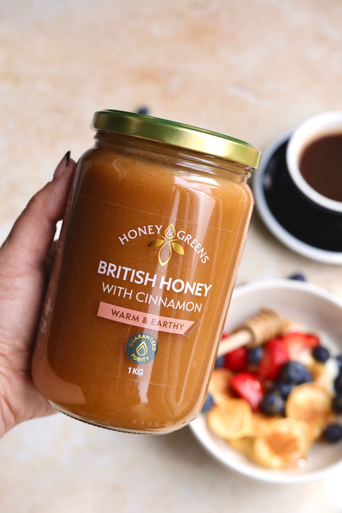 British Honey with Cinnamon 1kg