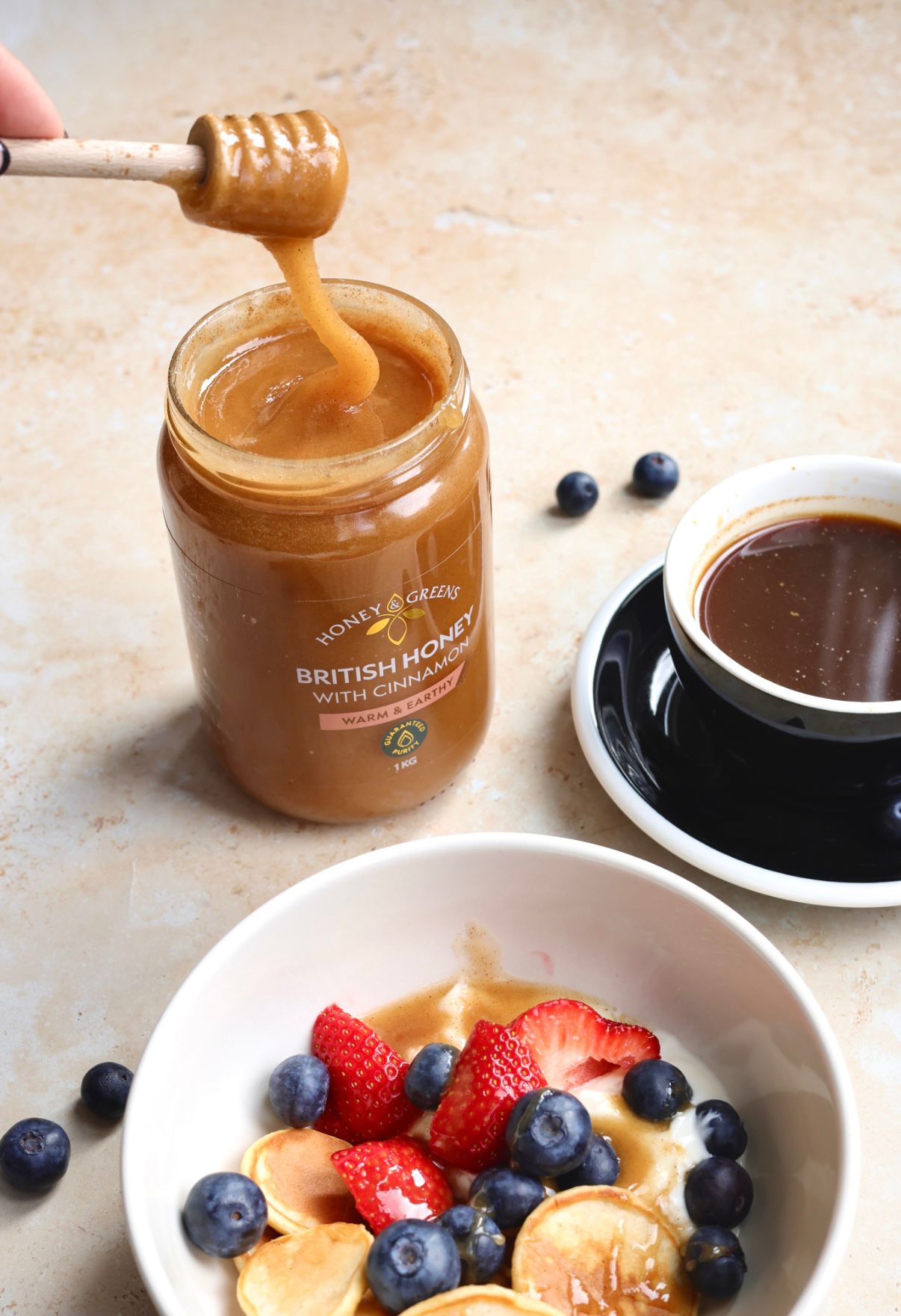 British Honey with Cinnamon 1kg