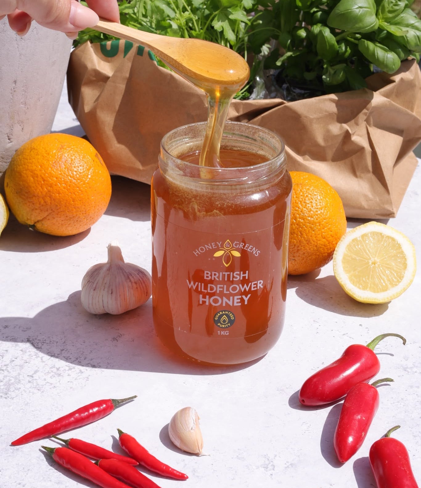 British Wildflower Honey 1kg