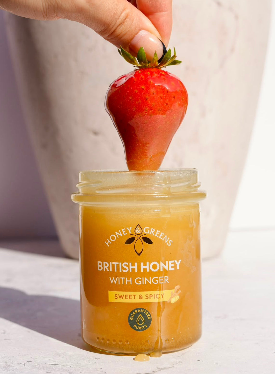 British Honey with Ginger 240g