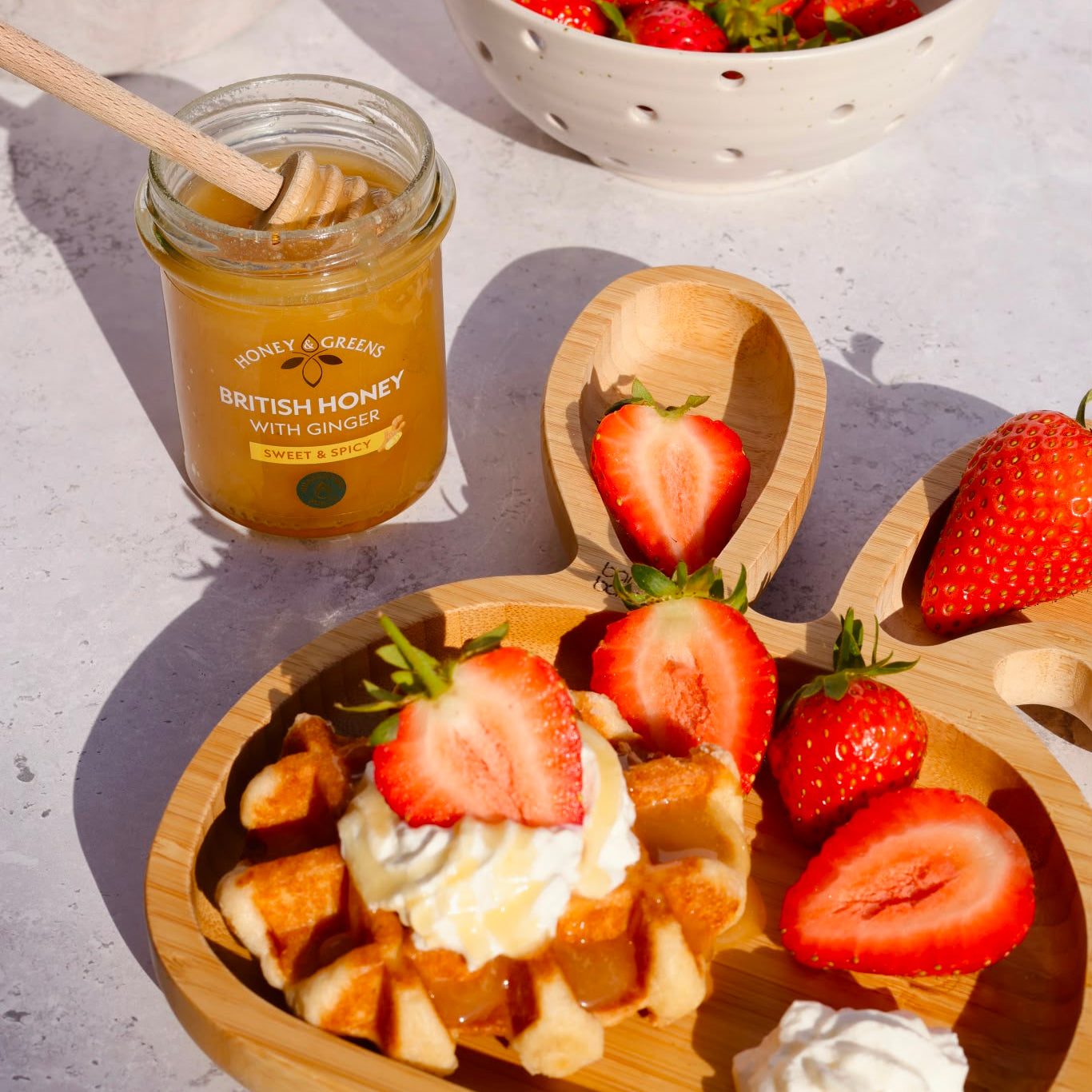 British Honey with Ginger 240g