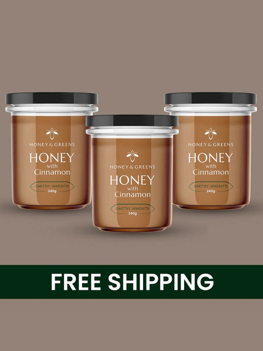 Honey with Cinnamon (3 Pack)