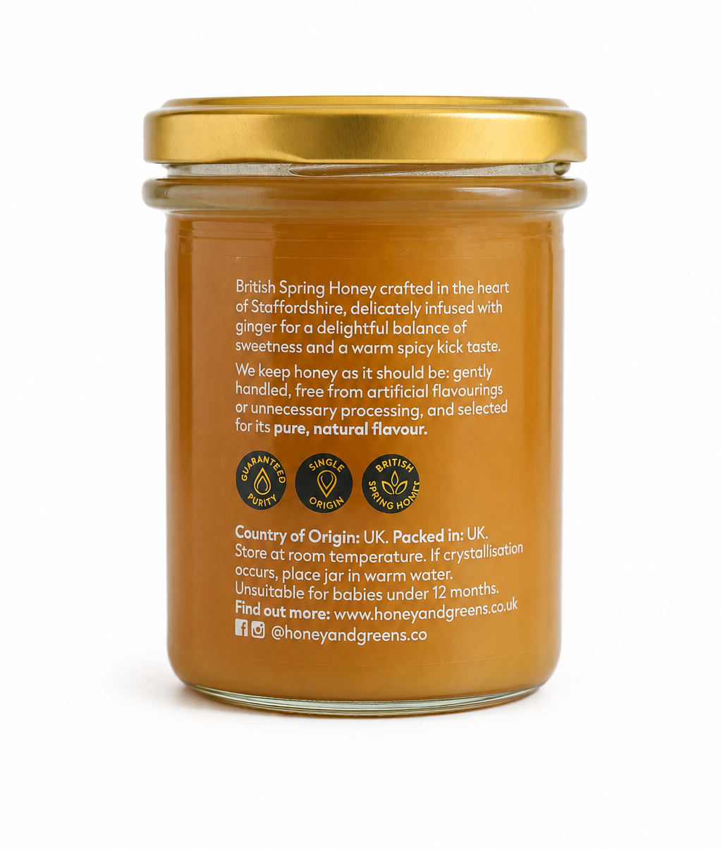 Labelling a honey jar